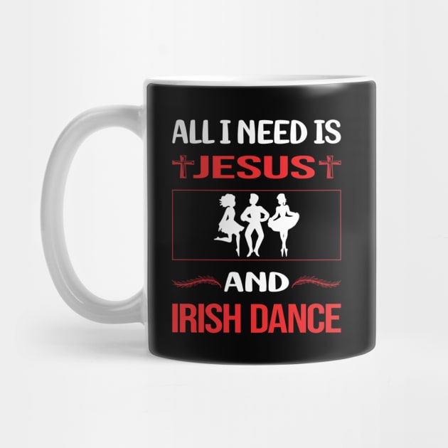 Funny Jesus Irish Dance Dancing Dancer by lainetexterbxe49